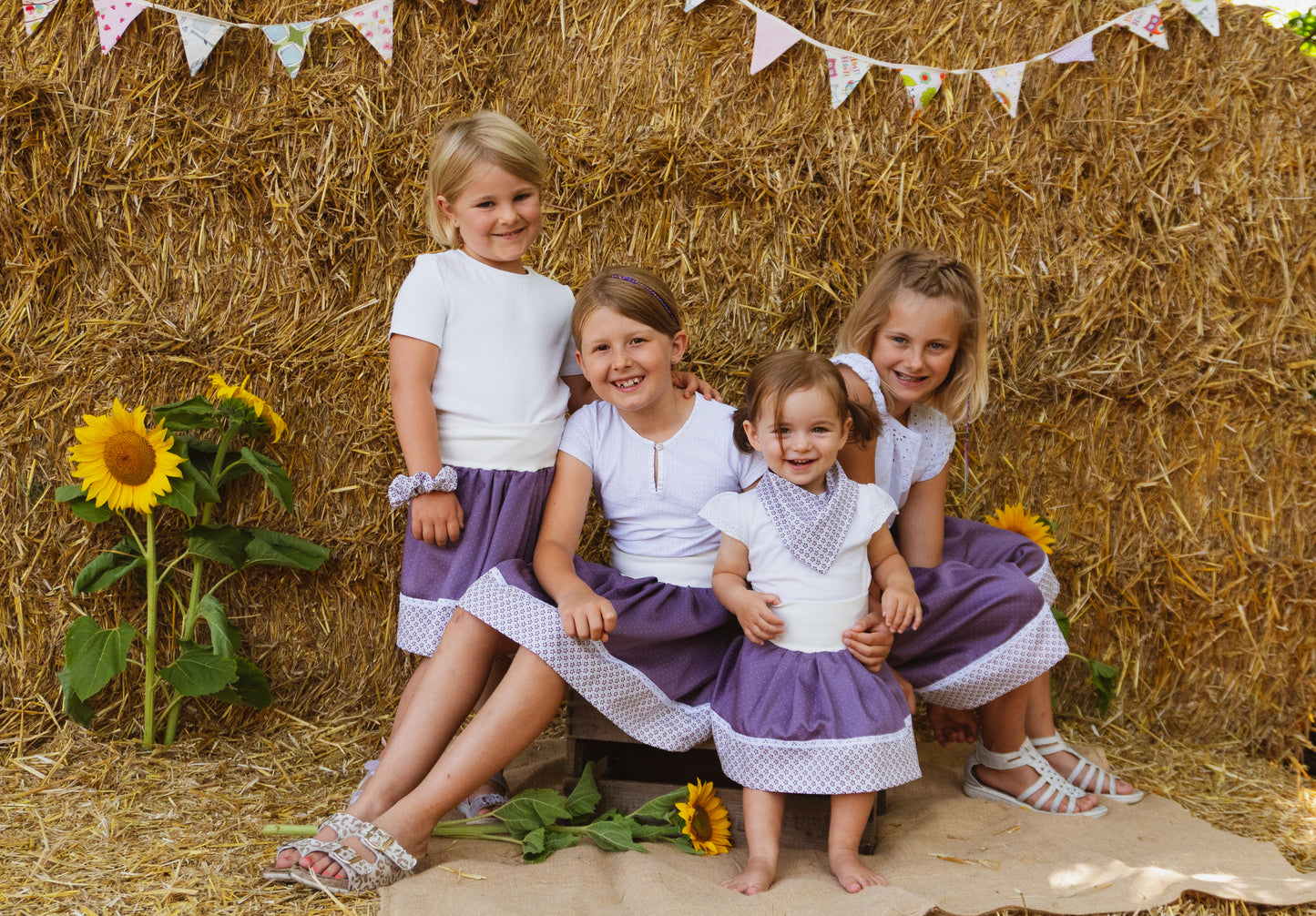 Trachtenrockerl Lila