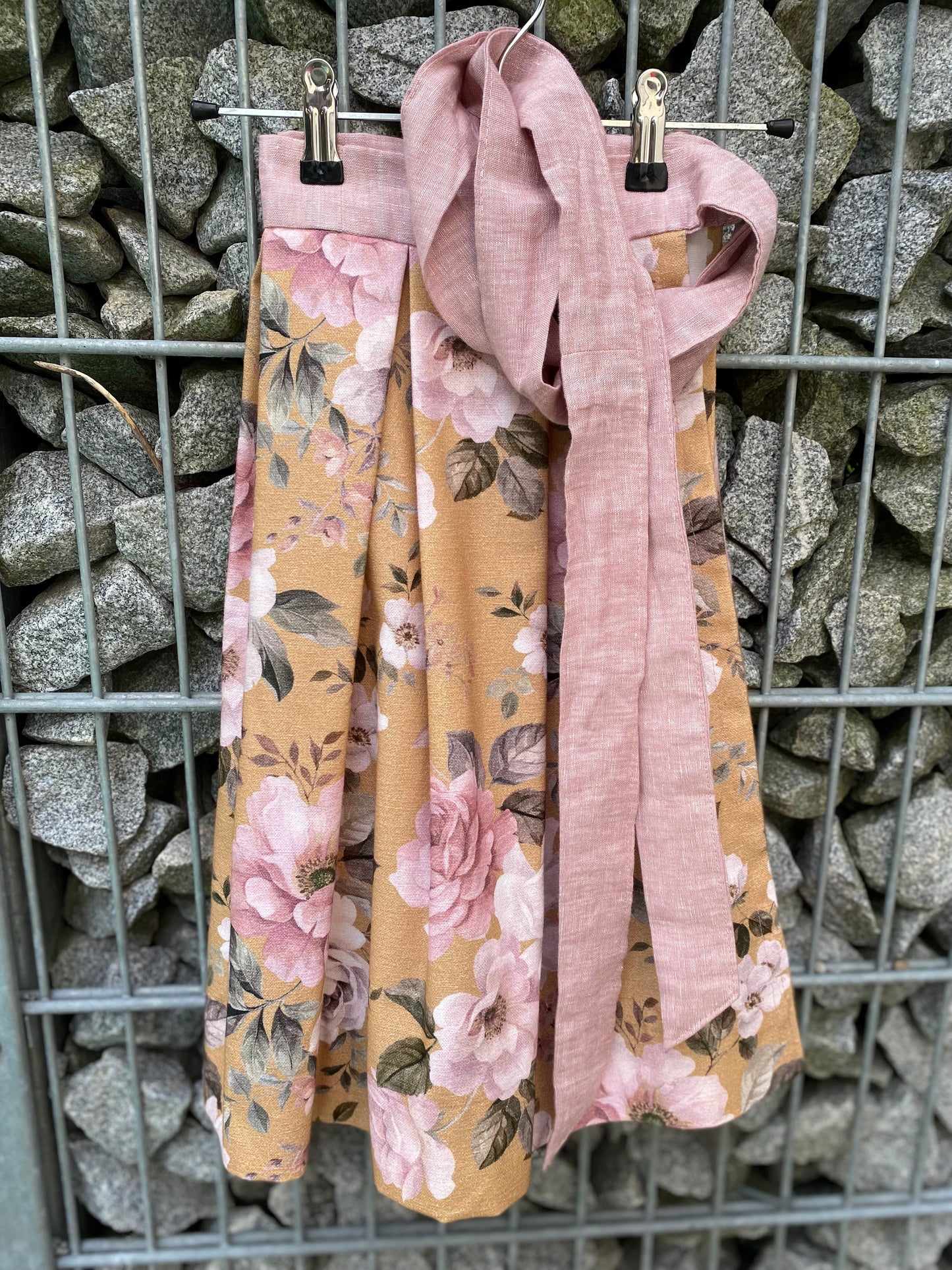 Kinder/Teenie Wickelrock Blumencanvas