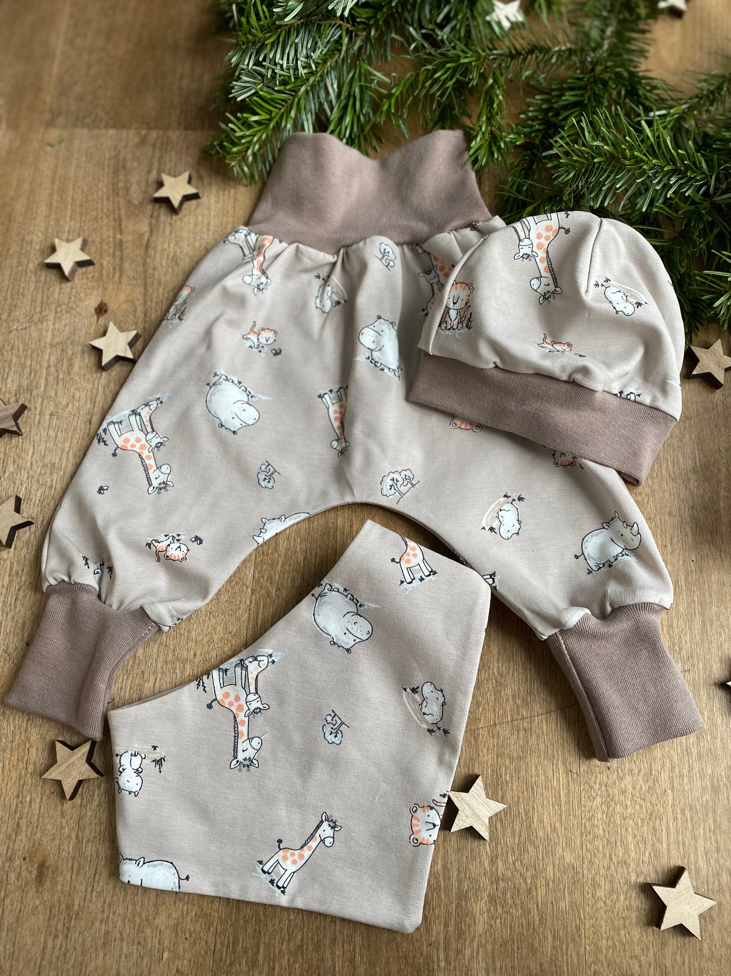 Baby Geschenkset - Newborn Safari