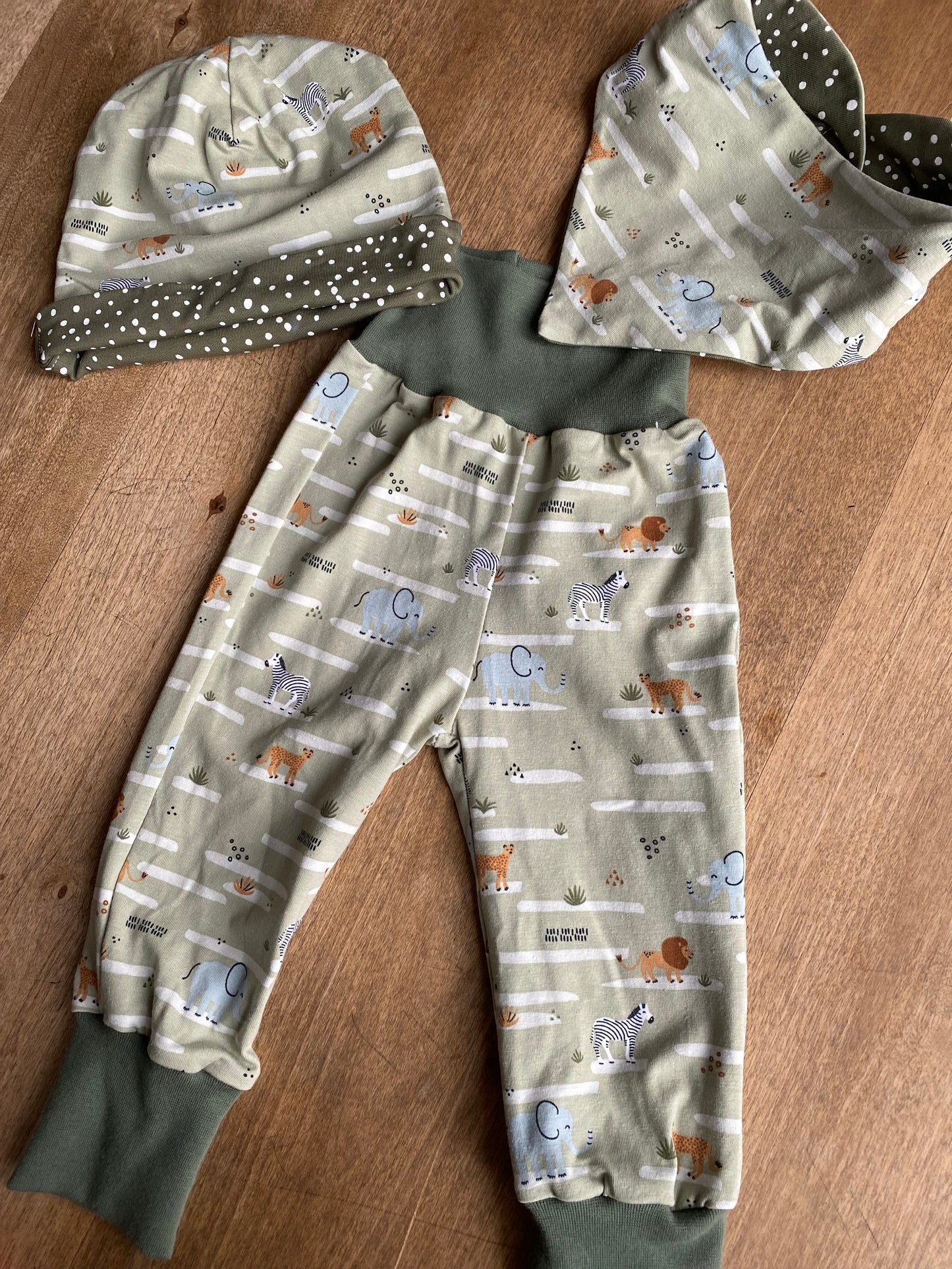 Baby Geschenkset - Safari Tiere