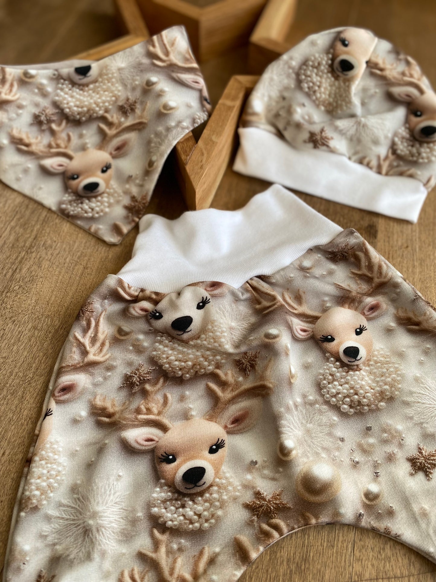 Baby Geschenkset - Weihnachtsoutfit