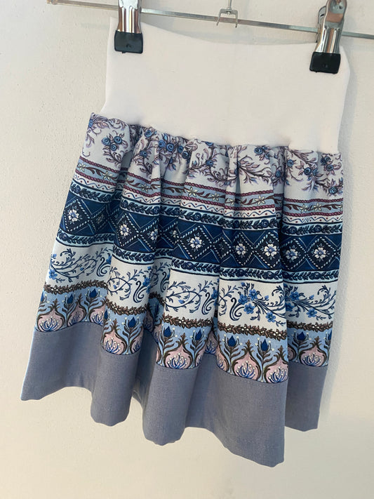 Trachtenrockerl „Bänderrock“ blau