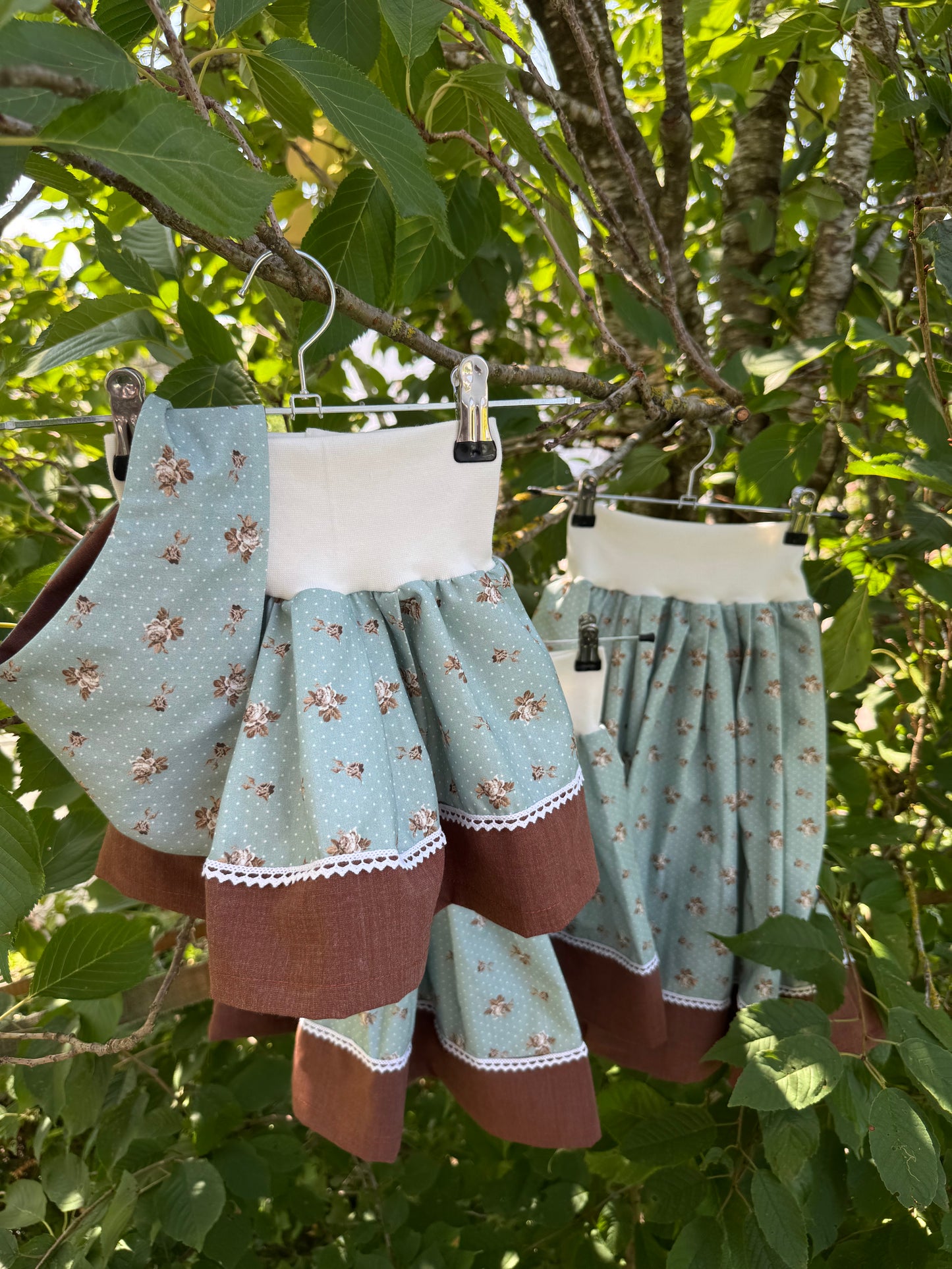 Trachtenrockerl Mint/braun