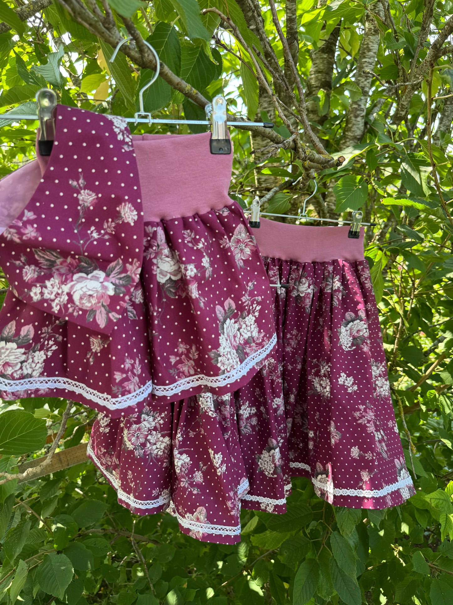 Trachtenrockerl Blumentraum rosa