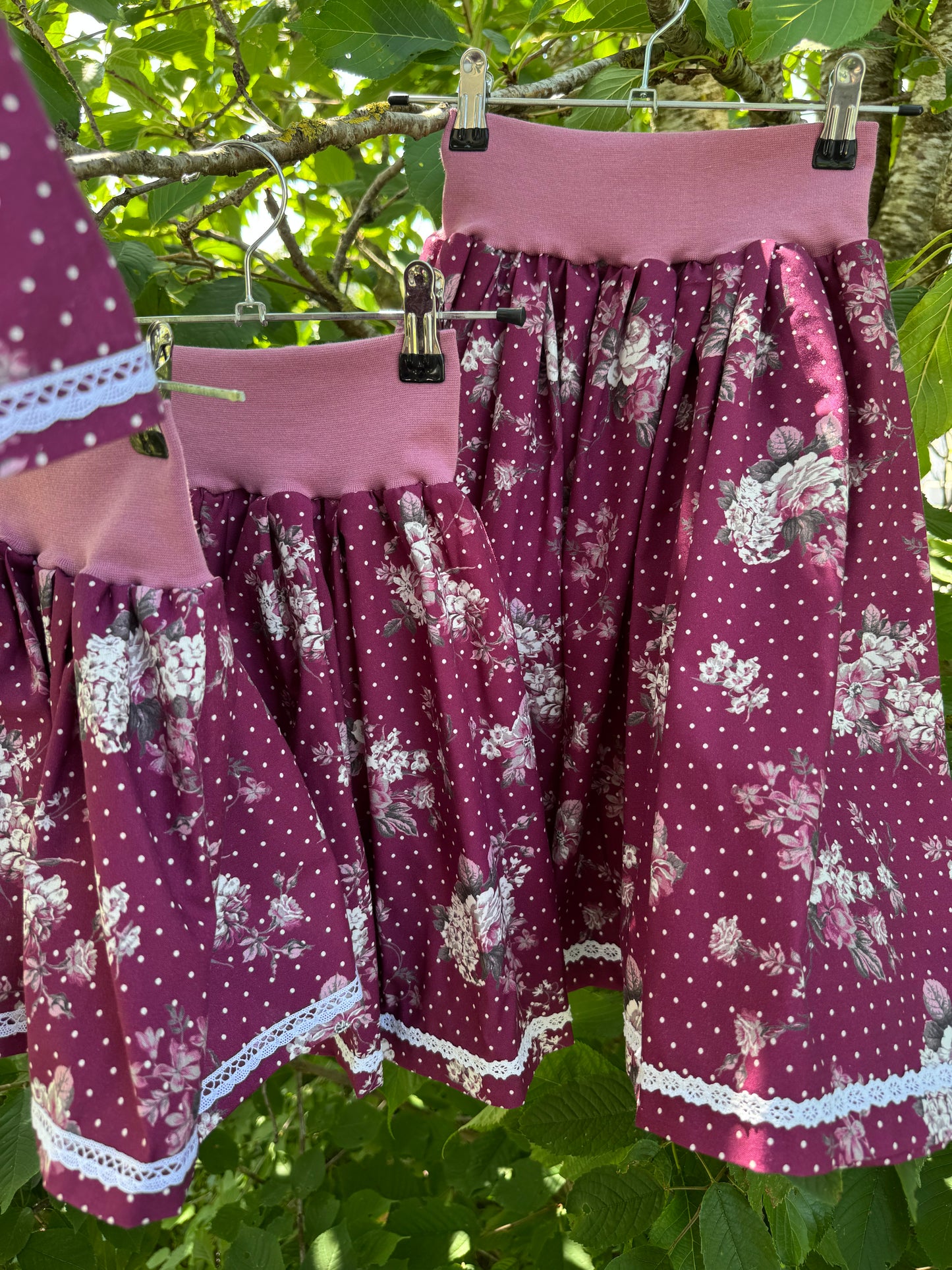 Trachtenrockerl Blumentraum rosa