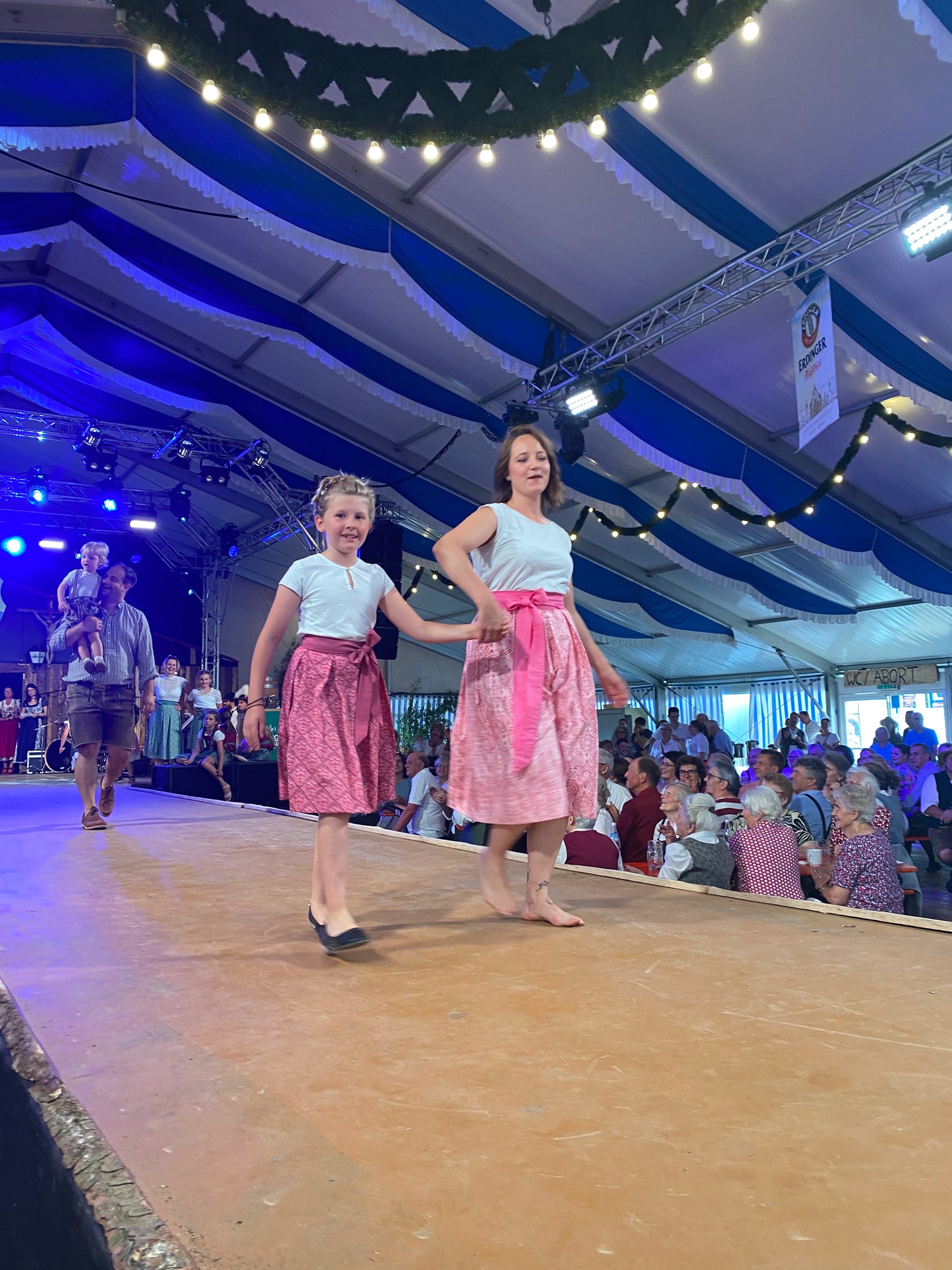 Damen Wickelrock Beere Blumenraute