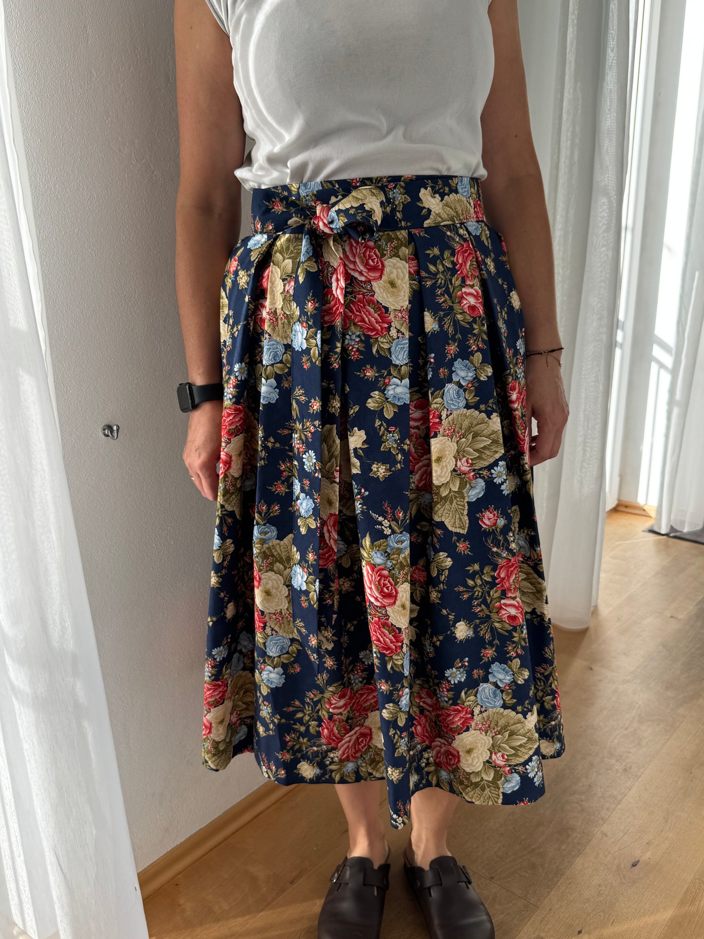 Damen Wickelrock Unikate Baumwolle